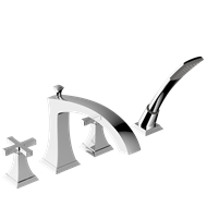 Roman Tub Faucet with Hand Shower